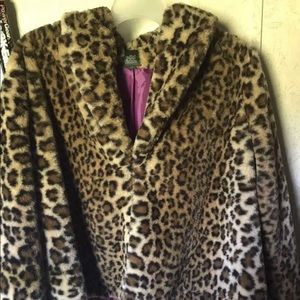 New cheetah print jacket
